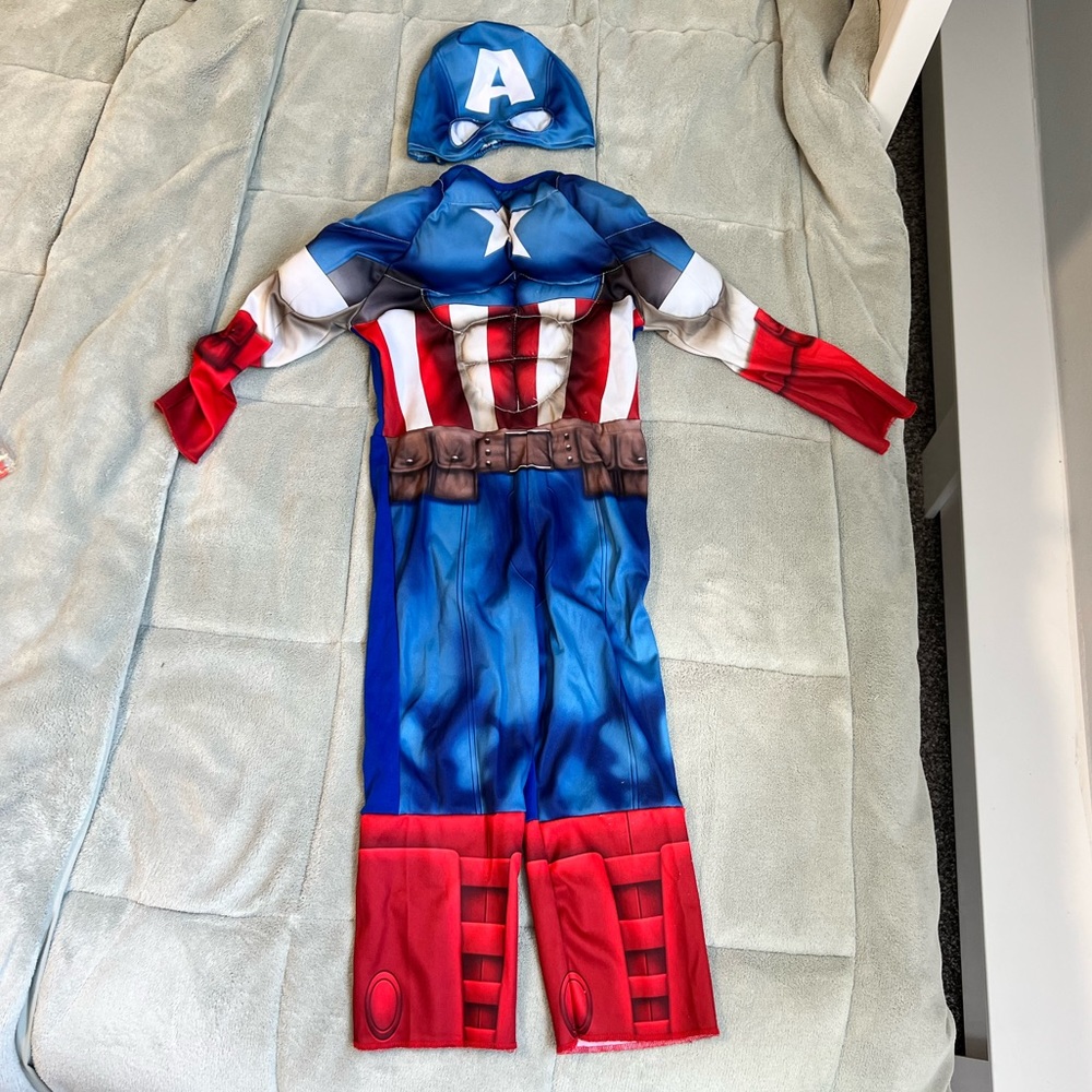 Toddler Captain America costume.